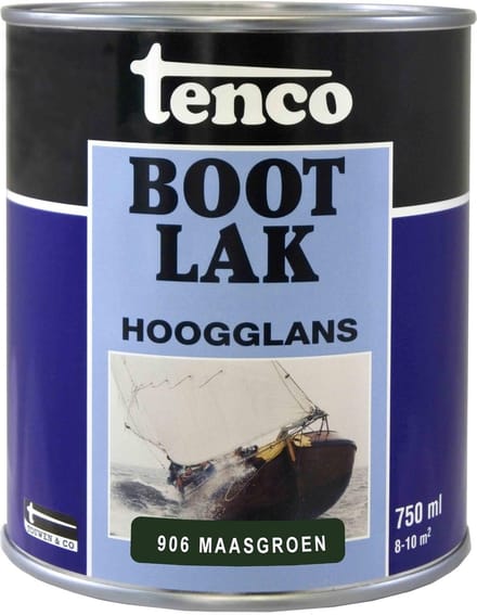 Tenco Bootlak - Hoogglans - Maasgroen - 750ml