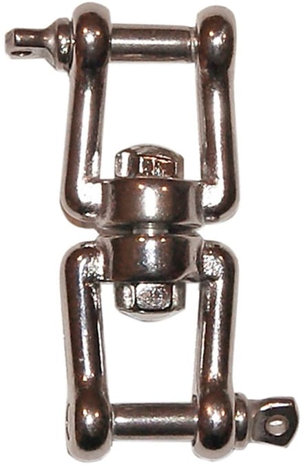 Oem Marine Roestvrij Staal Draaikoppeling Zilver 16 mm