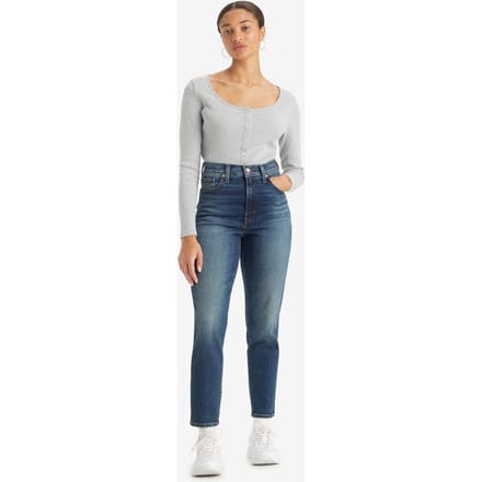 Levi's High Waisted Mom Jean Moving Target Taglia: W25L29 | Jeans Slim Fit Outlet | Donna