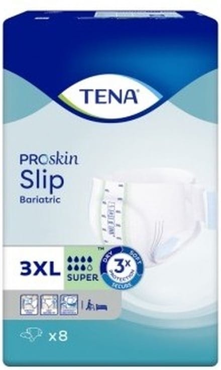 Tena Slip Super 3XL (Bariatrisch) - 4 pakken van 8 stuks