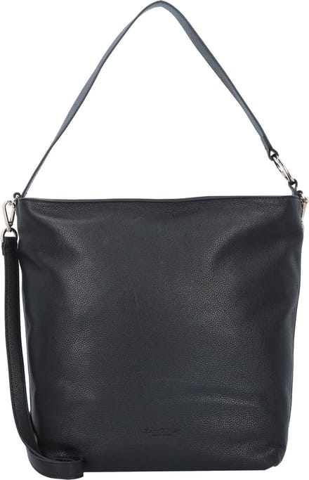 Marc O'Polo Schoudertas Dunja Hobo Bag Black Zwart