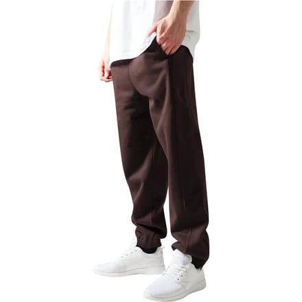 Urban Classics - Basic Heren joggingbroek - 3XL - Bruin