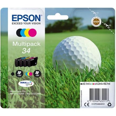 Epson Golf ball 34 Golfbal DURABrite Ultra multipack vierkleureninkt