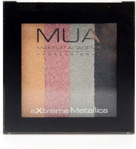 MUA Extreme Metallics Oogschaduw Palette - Glammed Up