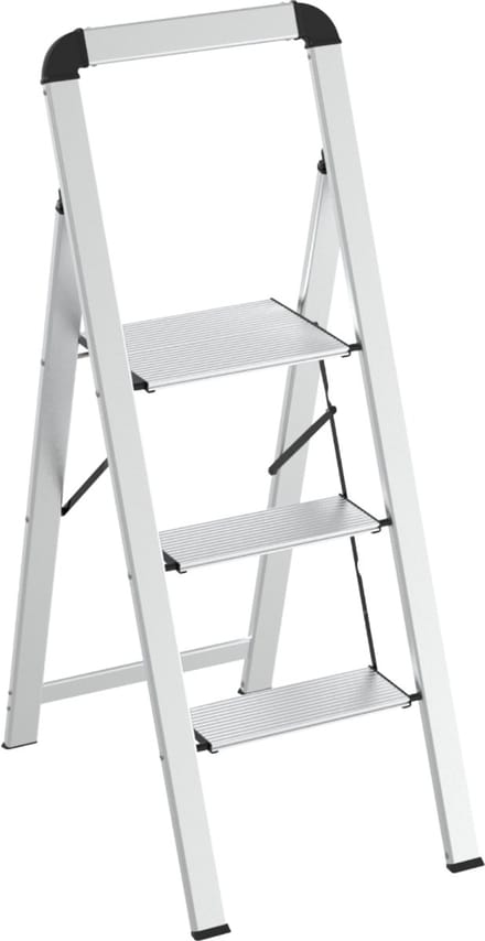 Escalo - Trapladder - Ultraslim - Aluminium - Inklapbaar - 3 treden