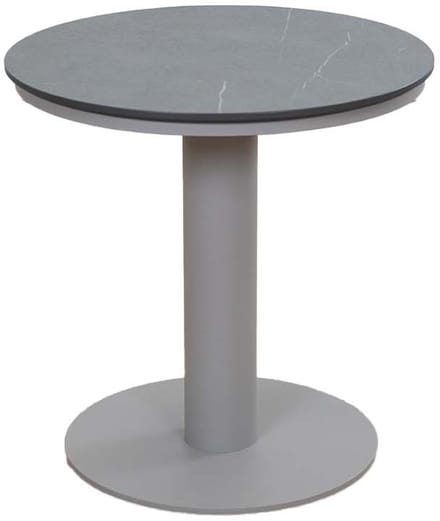 Loungetafel Barletta ø45cm | Desert Pearl & Camel