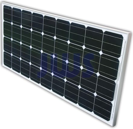 Zonnepaneel 190 Watt - Monokristallijn paneel - Energie opwekken - Hoog rendement technologie - 148 x 67 cm - Zwart