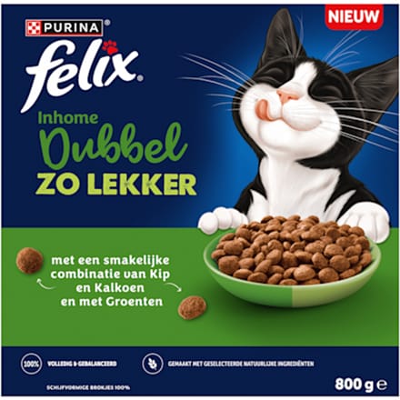 Felix Dubbel Zo Lekker Junior - Kip, Kalkoen & Groenten - 800g