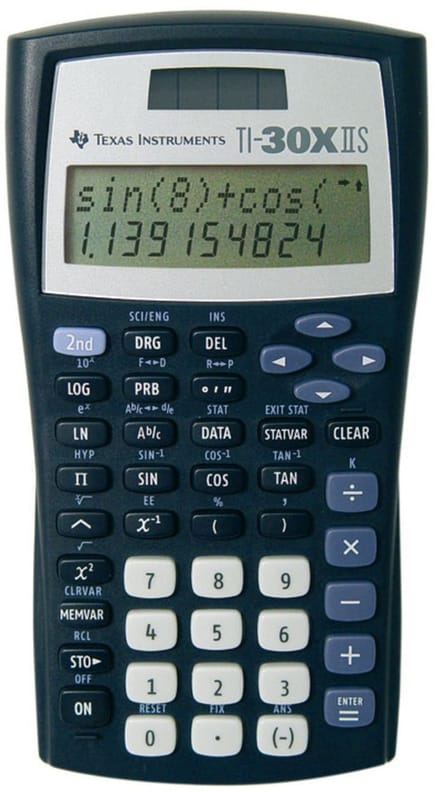 Texas Instruments TI-30X IIS - wetenschappelijke rekenmachine