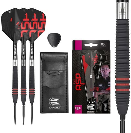Target Nathan Aspinall 80% Black Swiss Point - Dartpijlen