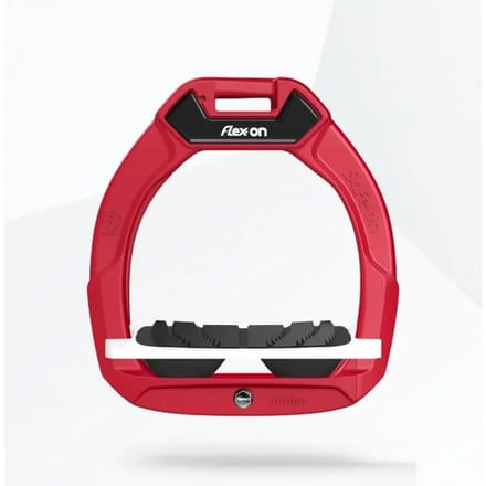 Veilige, hellende rijstijlsteunen Grip Rood/Wit/Zwart kind Flex-On Safe-On