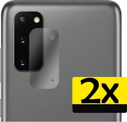 Camera Lens Protector - Geschikt voor Samsung Galaxy S20 - 2 Stuks - Camera Screenprotector - Beschermglas - Gehard Glas - Tempered Glass - Screen Protector