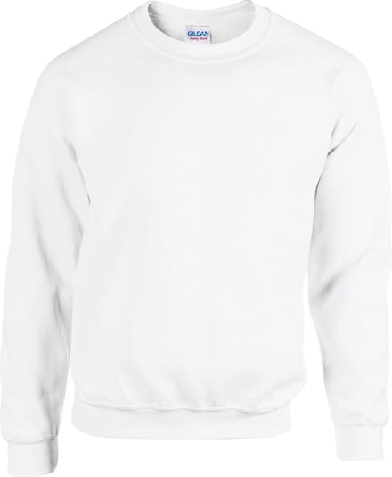 Heavy Blend™ Crewneck Sweater White - M
