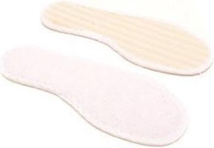 Inlegzool art 2000 kids witte badstofzool 28