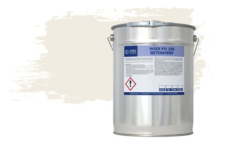 Wixx PU 150 Betonverf - 20L - RAL 9010 | Zuiver Wit