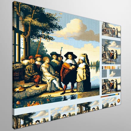 Kunstprint | Wanddecoratie | Canvas | 60 × 60 cm