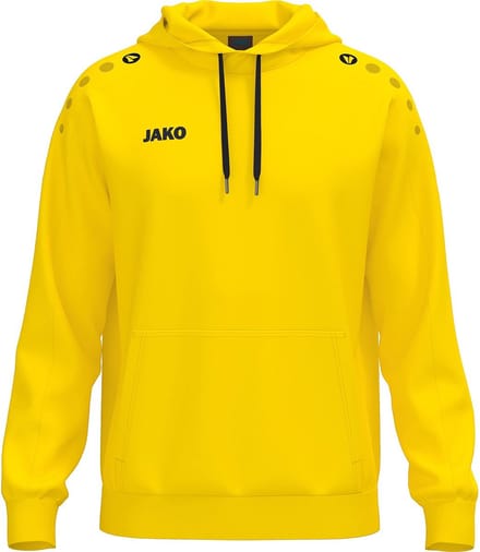 Jako One Sweater Met Kap Heren - Geel | Maat: S