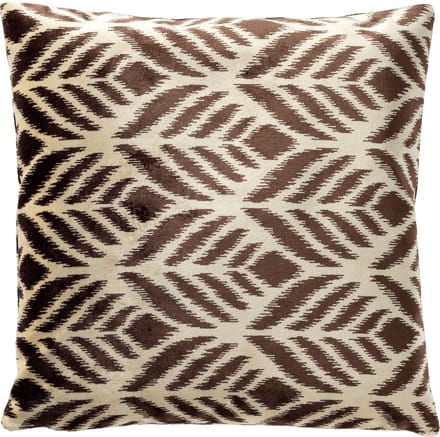 ALEXA | sierkussen 45x45 cm | Chocolate Martini | bruin | Hoii | met duurzame kussenvulling