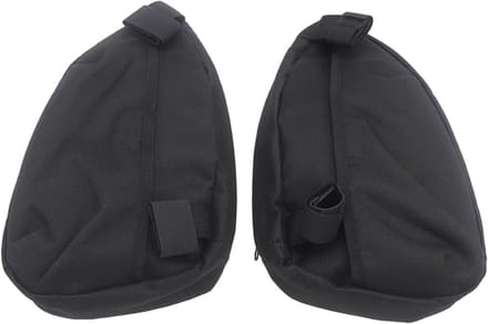 Motorfiets Frame Tas - Gereedschapstas Motor - Opslag Motor - Waterdicht Zeildoek - One Size - Zwart
