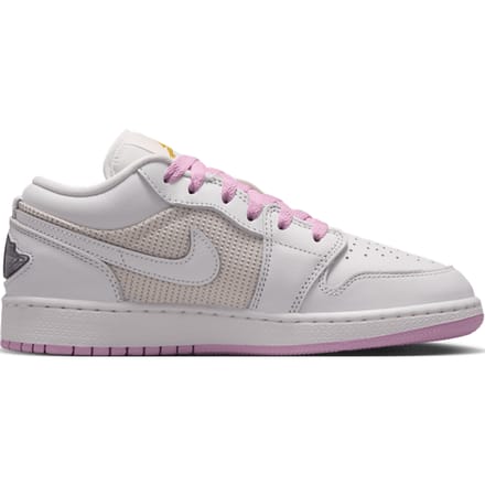 Jordan AJ1 Low Kindersneakers - Wit - Maat 35.5 - Mesh/Synthetisch