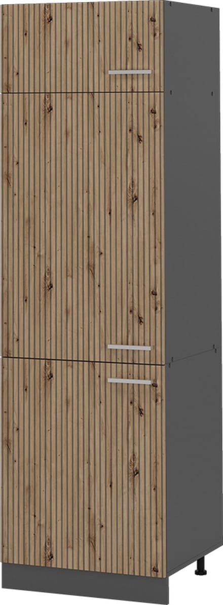 Vicco R-Line Koelkast ombouwkast – 60 cm Artisanaal eiken