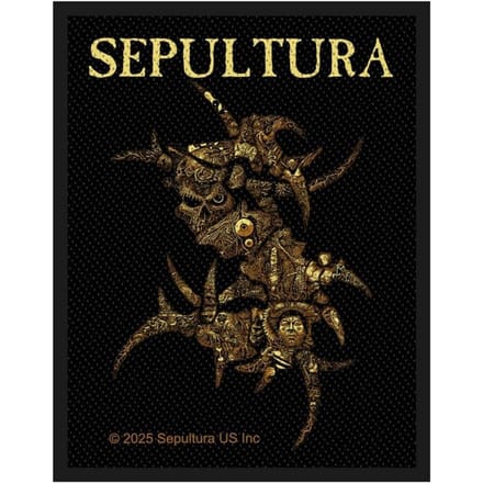 Sepultura Discography Unisex Patch - meerkleurig - Standard