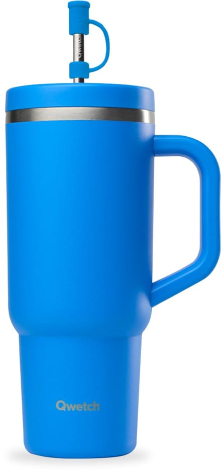 Qwetch Travel Cup Geïsoleerd - Pop Azur
