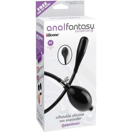 Pipedream Anal Fantasy Buttplug/anaaldildo Inflatable Silicone Ass Blaster zwart - 20,87 inch