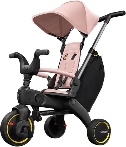 Doona Liki Trike S3 Opvouwbare Driewieler - Blush Pink