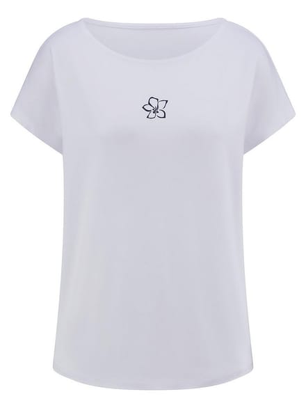 T-shirt Van Peter Hahn wit