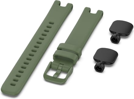 Siliconen bandje - geschikt voor Garmin Lily - groen