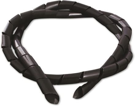 Spiralslang - Flexibele Buizen - Kabel Organisatie - Duurzaam Polyethyleen - 3-25mm 10 Meter - Zwart