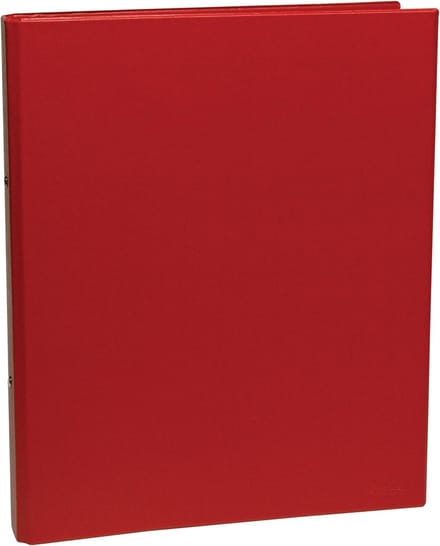 Ringmap, ft A5, 2 ringen van 25 mm, rood 24 stuks
