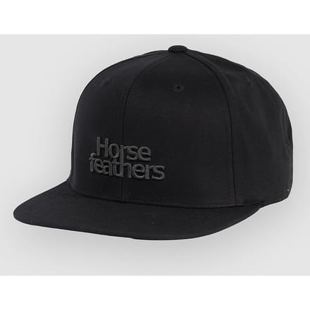 Horsefeathers Sammy-pet (geheel zwart) - UNI