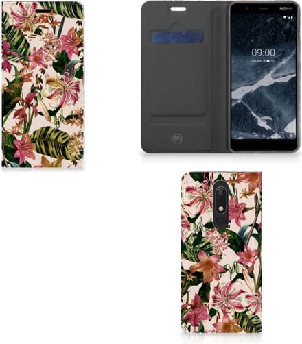 Nokia 5.1 (2018) Smart Cover Flowers