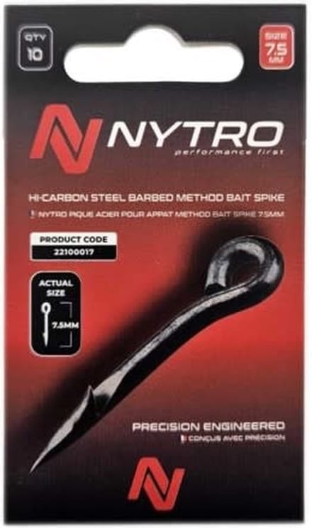 Nytro NTR Hi-Carbon Steel Barbed Method Bait Spike 7.5mm