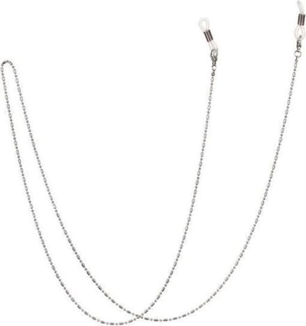 Brillenketting – Brilketting – Zilver Kleurig Droplets