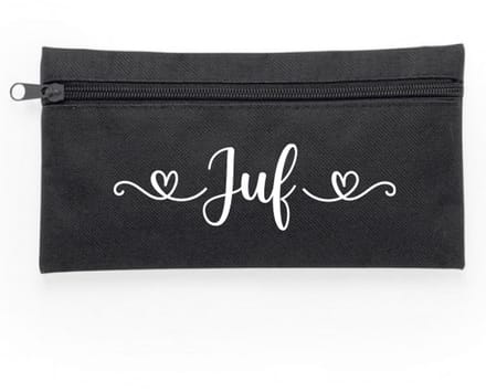 Etui juf - cadeau juf - pennenzak - juffendag - einde schooljaar - juffen en meesters