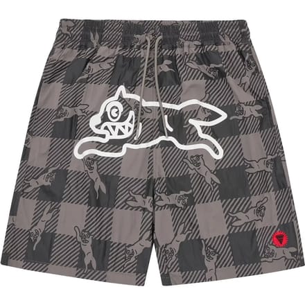 Zwemshort Icecream Checker Running Dog