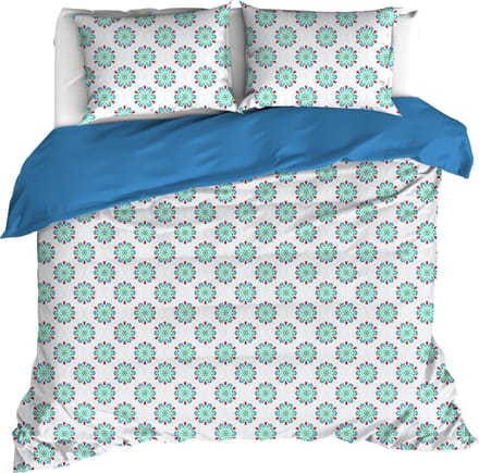 De Witte Lietaer Dekbedovertrek Holly, Dragon Fly - 240 x 220 - Katoen Percal