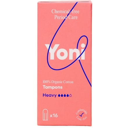 Yoni Tampons - Heavy - Biologisch Katoenen - 16 stuks