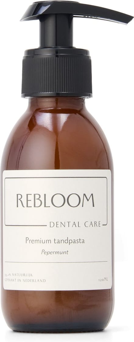 ReBloom Care Flesje premium Tandpasta - Pepermunt - 120 ML