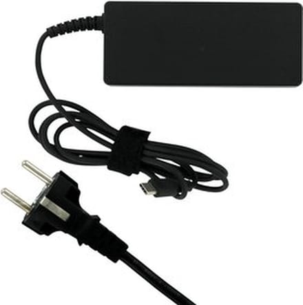 Laptop USB-C AC Adapter 65W Zwart