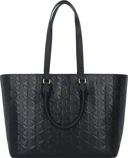 LACOSTE Schoudertas Handtas Maheki Shopping Bag Noir Zwart