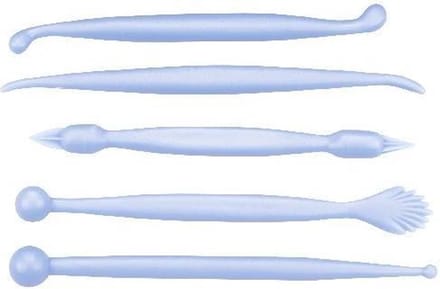 Modelleer gereedschap - basis set van 5 - Städter