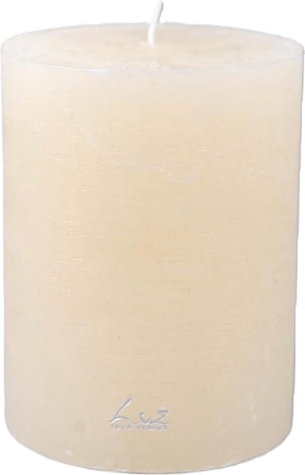 Rasteli Luz Your Senses Stomp Kaars Wit-Aspergewit D 10 cm H 13 cm