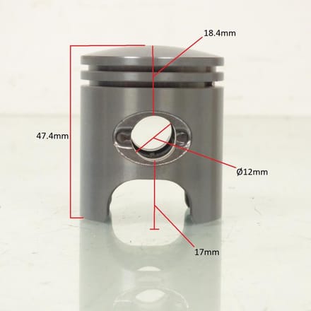 Piston moteur P2R pour Mobylette Peugeot 50 103 LS Avant 2020 Neuf