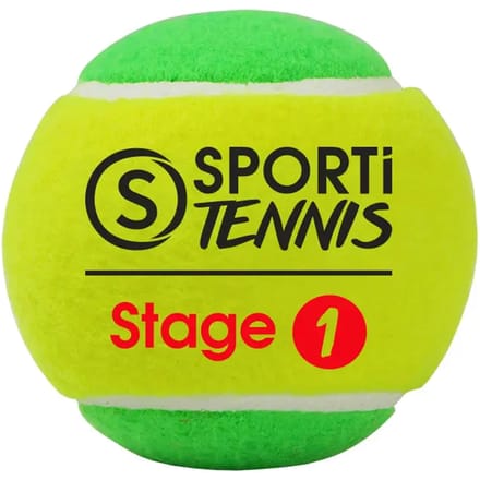 Set van 3 stage 1 tennisballen Sporti