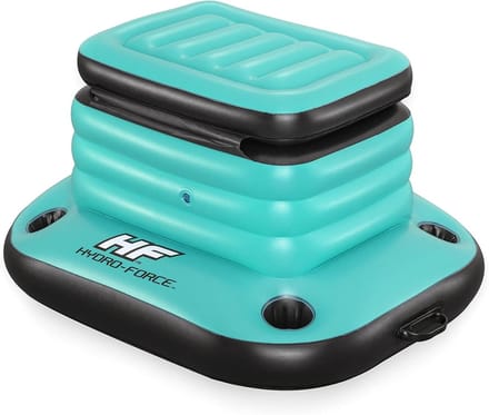 Opblaasbare Koelbox - Koeltas Box - Buitenactiviteiten Genieten - Robuust Materiaal - 88x77 cm - Groen