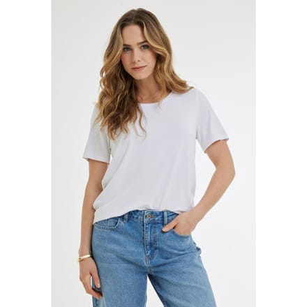 DIDI Dames T-shirt Fame White maat 44